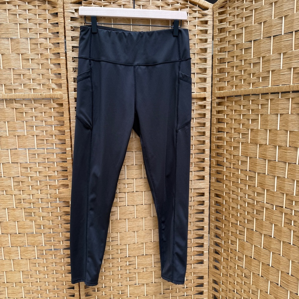DYCE ACTIVE Black Athletic Leggings Women’s Size Large